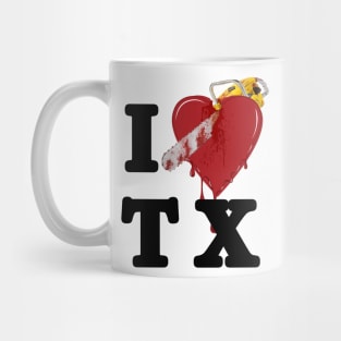 I Love Texas, Chainsaw Mug